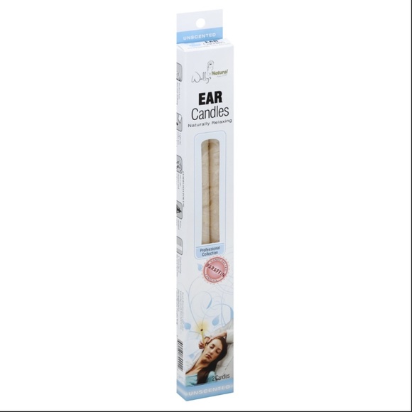 Wallys Natural Paraffin Handcrafted Ear Candle Set of 2 NEW - Picture 1 of 6